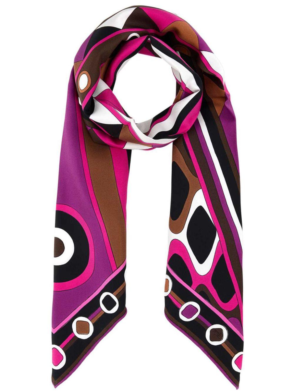 EMILIO PUCCI シルクスカーフ EMILIO PUCCI シルクスカーフ