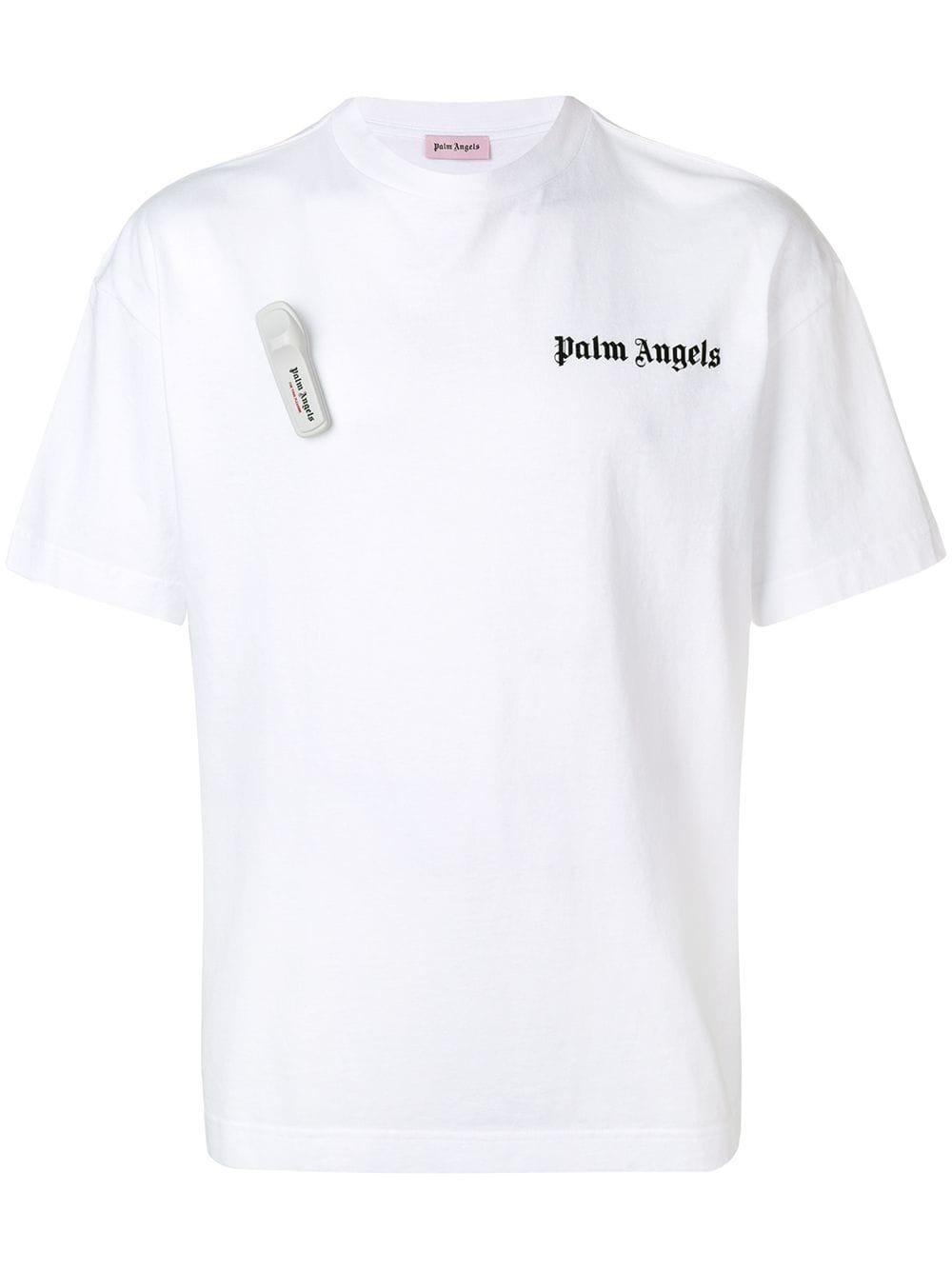 palm angels t shirt security tag