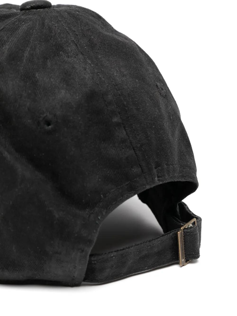 P.L.N. Eyelet Cap in Black | Lyst