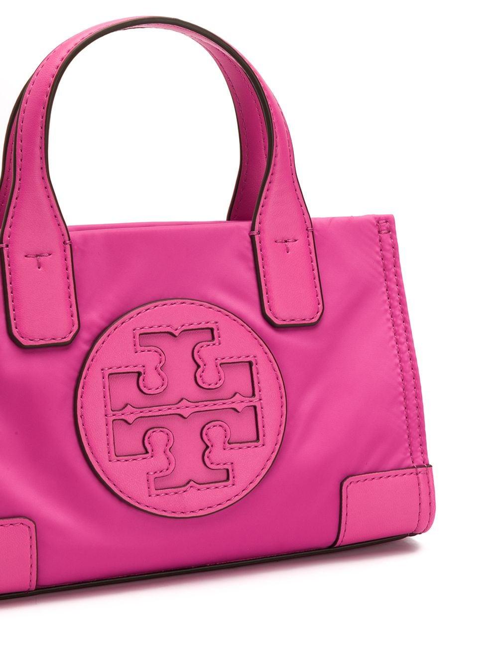 Tory Burch Ella Micro Tote Bag in Pink | Lyst