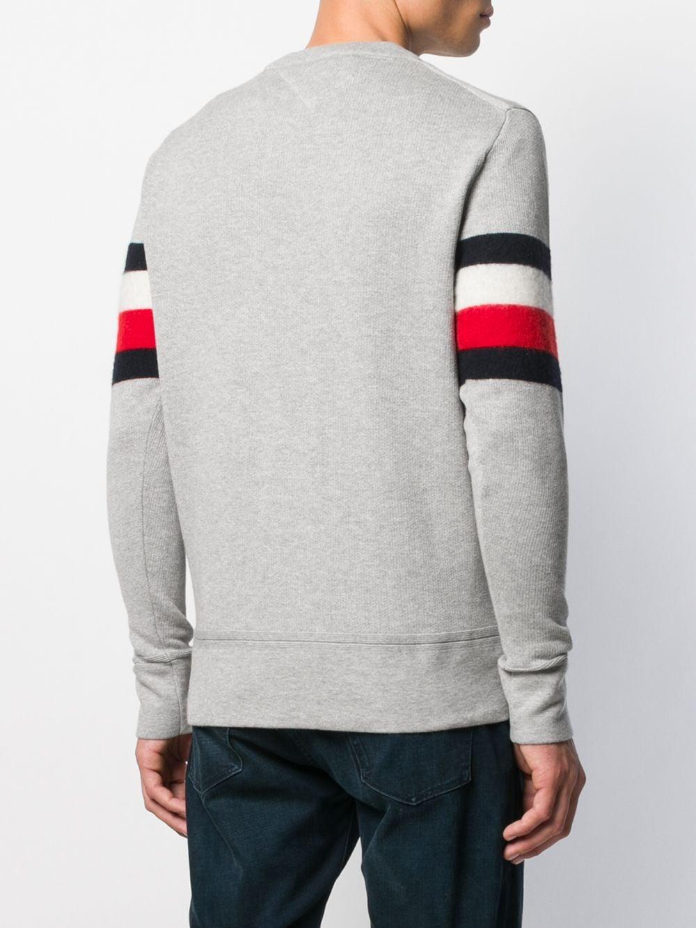 Sweater Global Stripe Hombre Blanco Tommy Hilfiger E2 