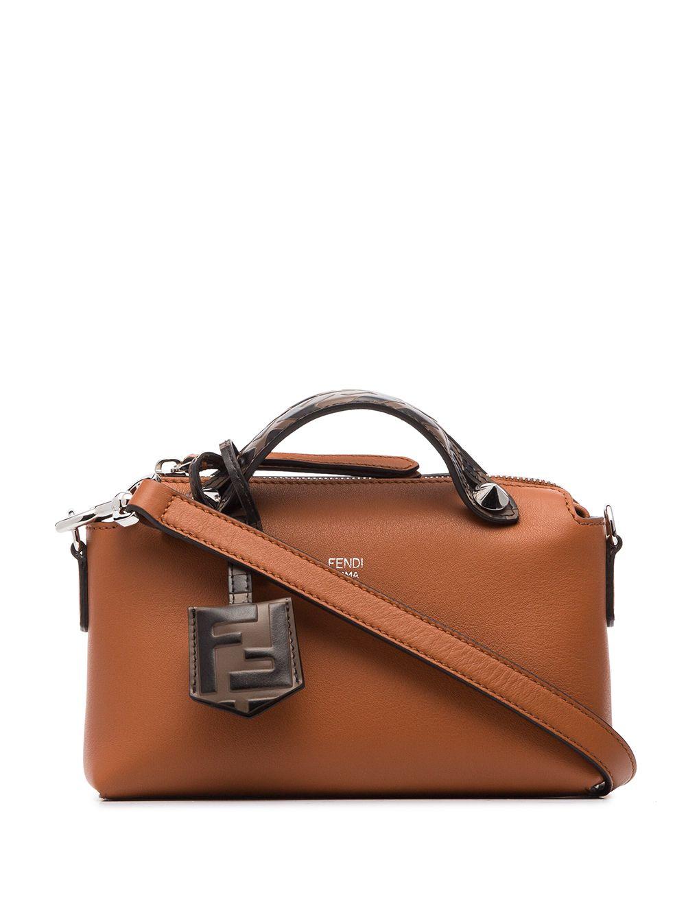 Fendi Brown By The Way Mini Leather Bag | Lyst