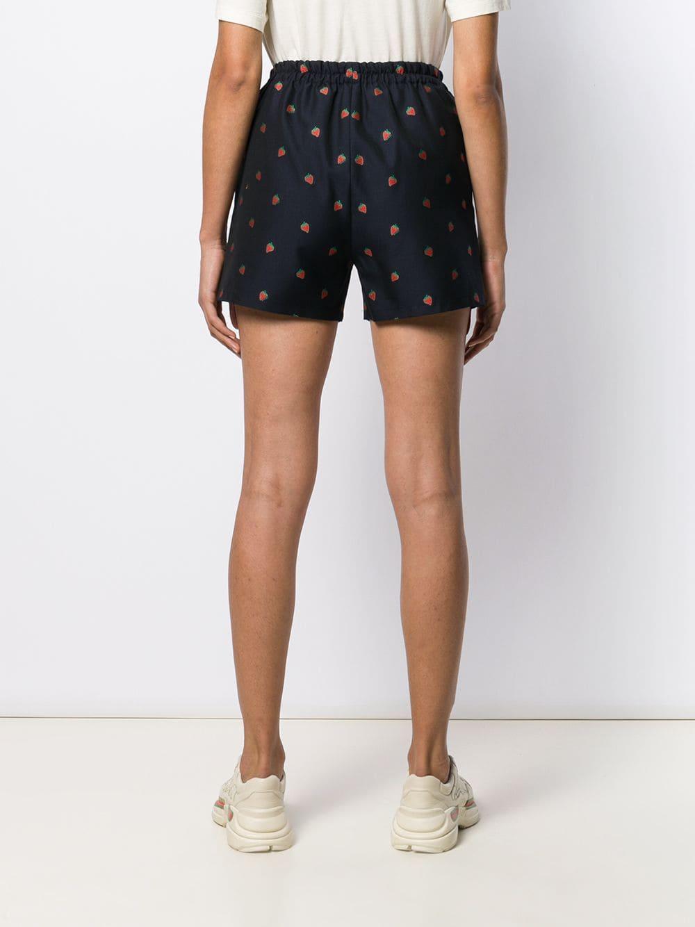 gucci strawberry shorts