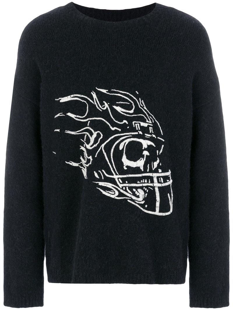 our legacy skull sweater