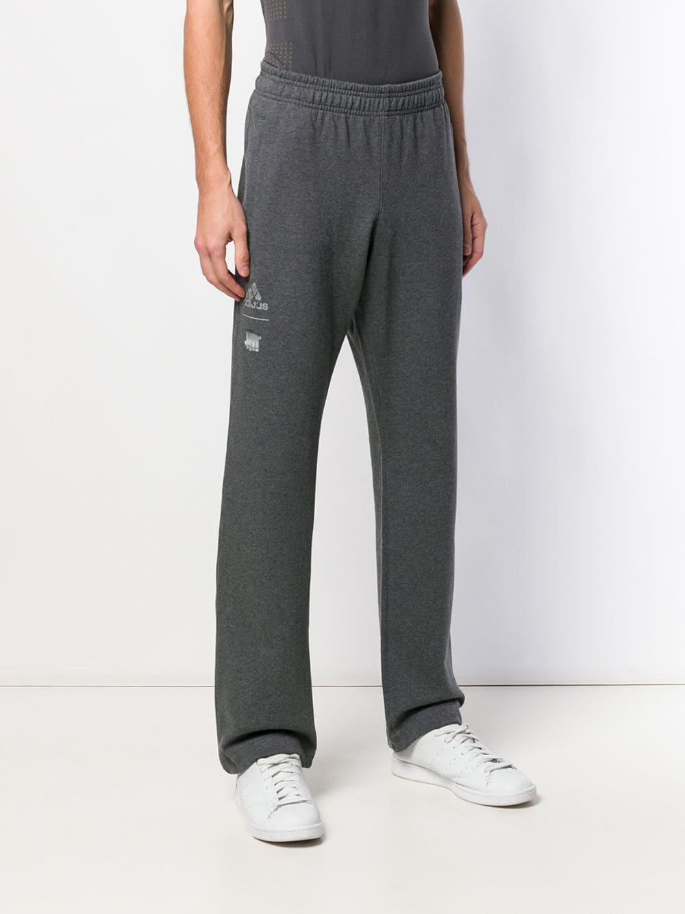 plain grey track pants