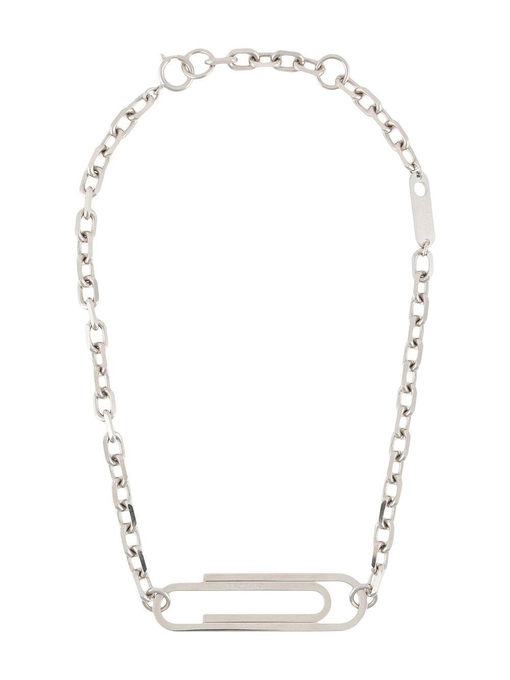 Off White Paperclip Necklace 2025