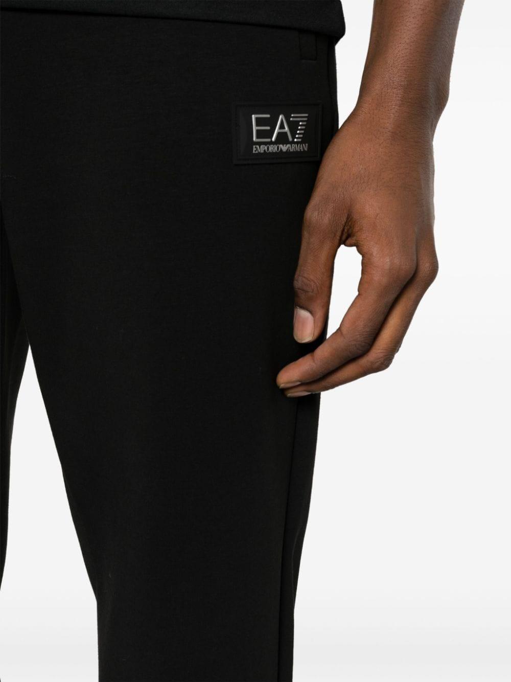 Ea7 Emporio Armani logo-print Cotton Leggings - Farfetch