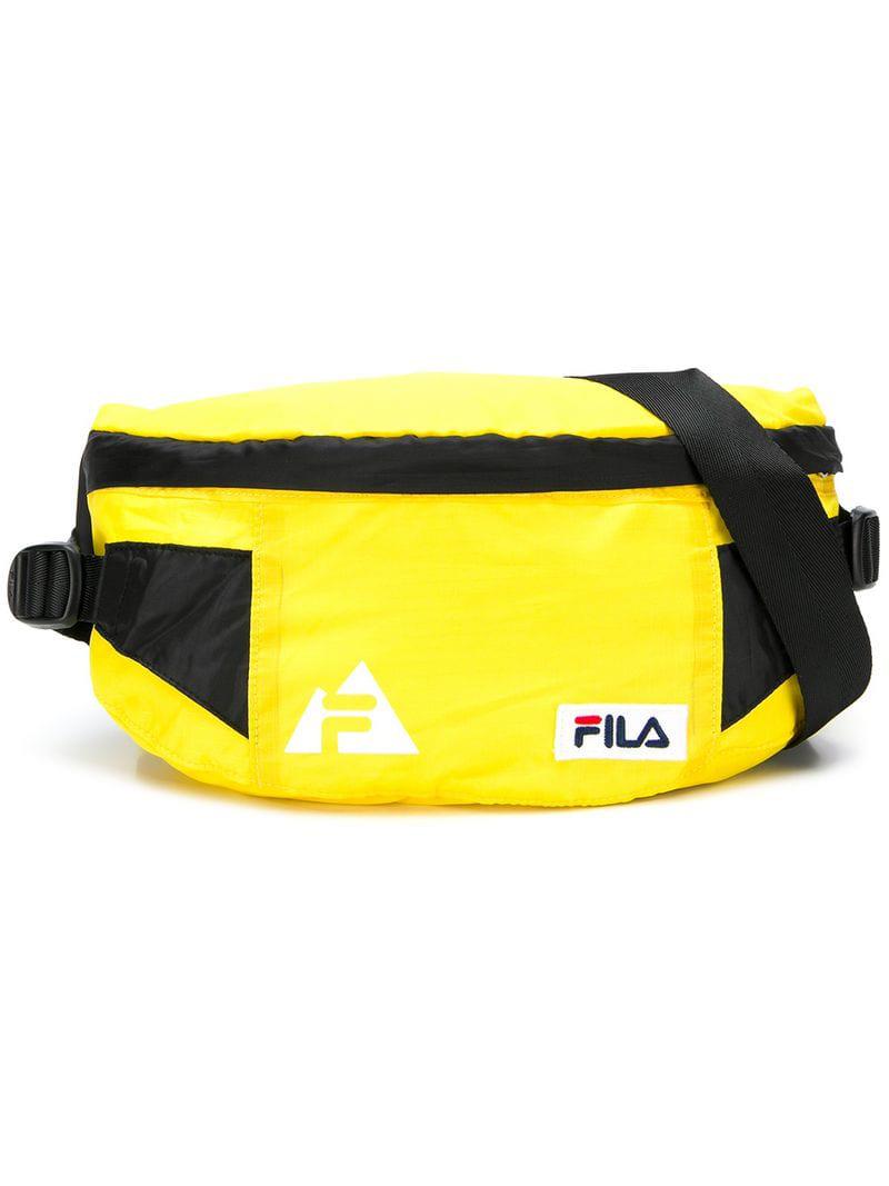 fila yellow fanny pack