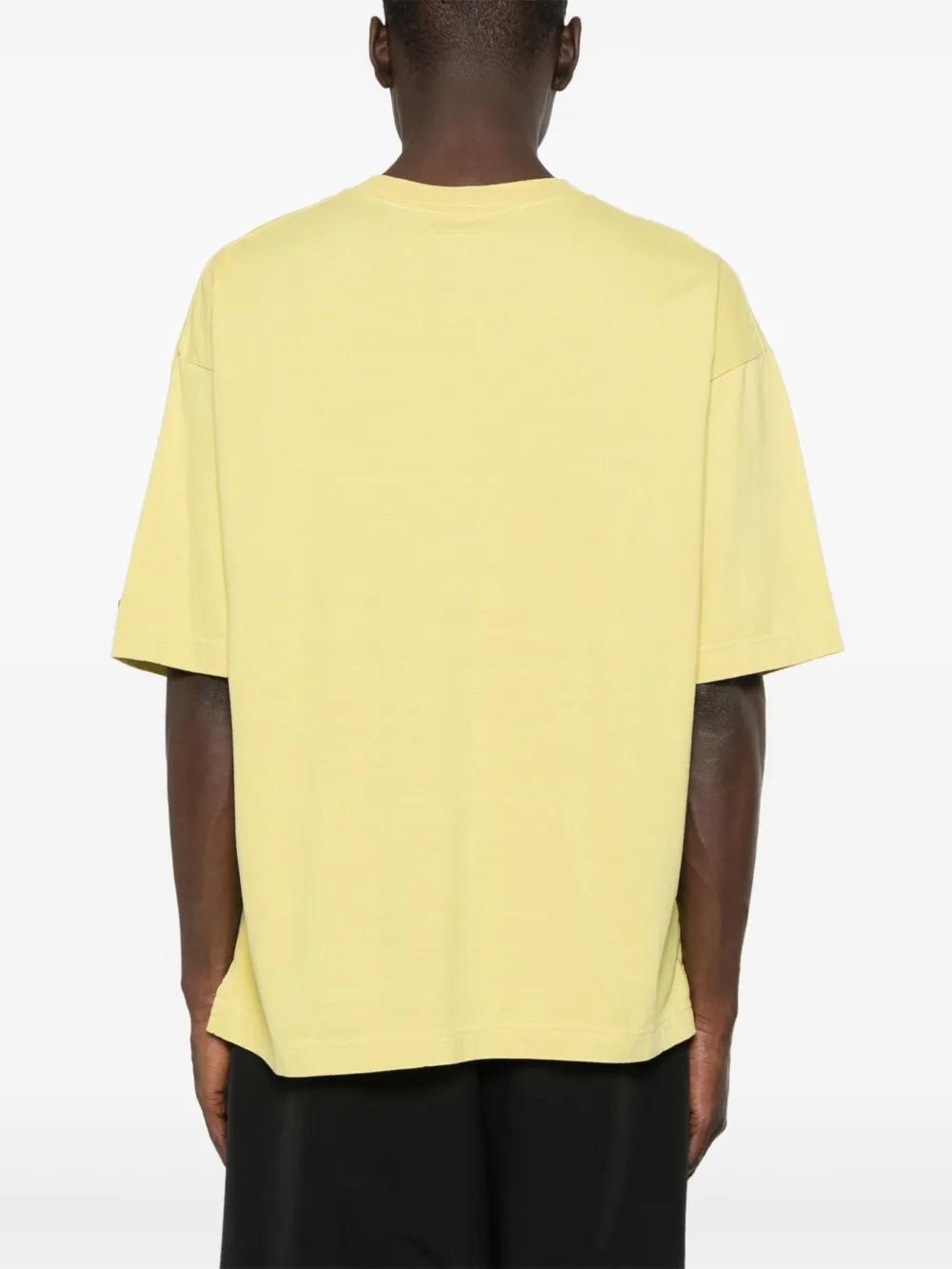 国内発送☆MIHARA YASUHIRO☆Smily Face Printed T-shirt/YELLOW Maison MIHARA YASUHIRO(メゾンミハラヤスヒロ) - SMILY FACE