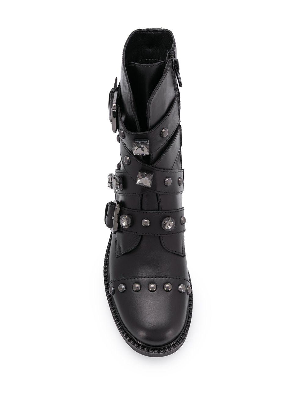 carvela sander biker boots