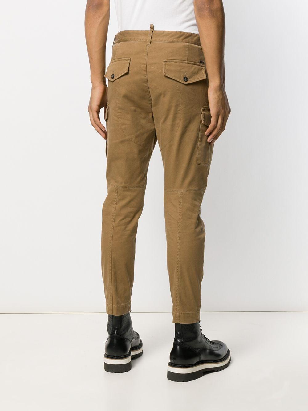 DSquared² Cotton Tapered Leg Chinos for Men - Lyst