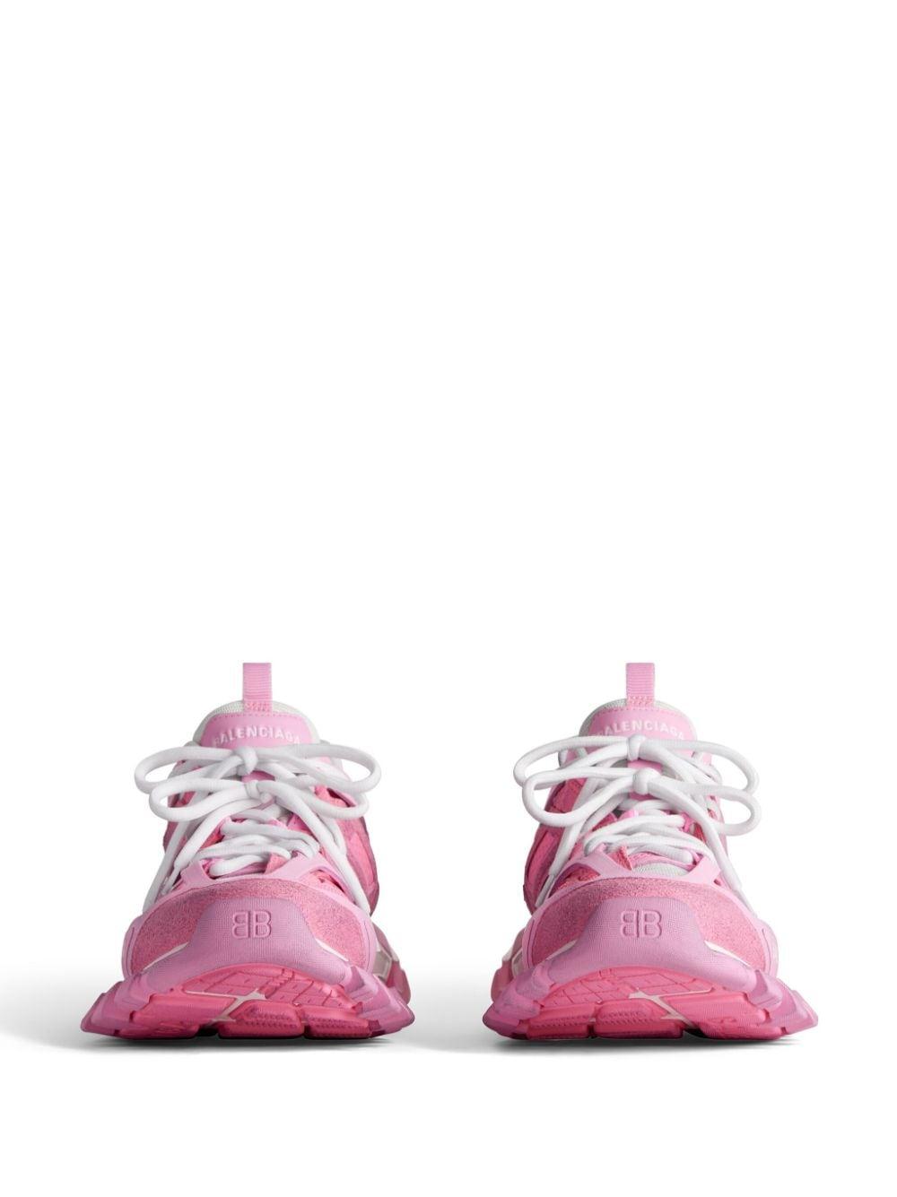 Balenciaga Track Low-top Sneakers in Pink | Lyst