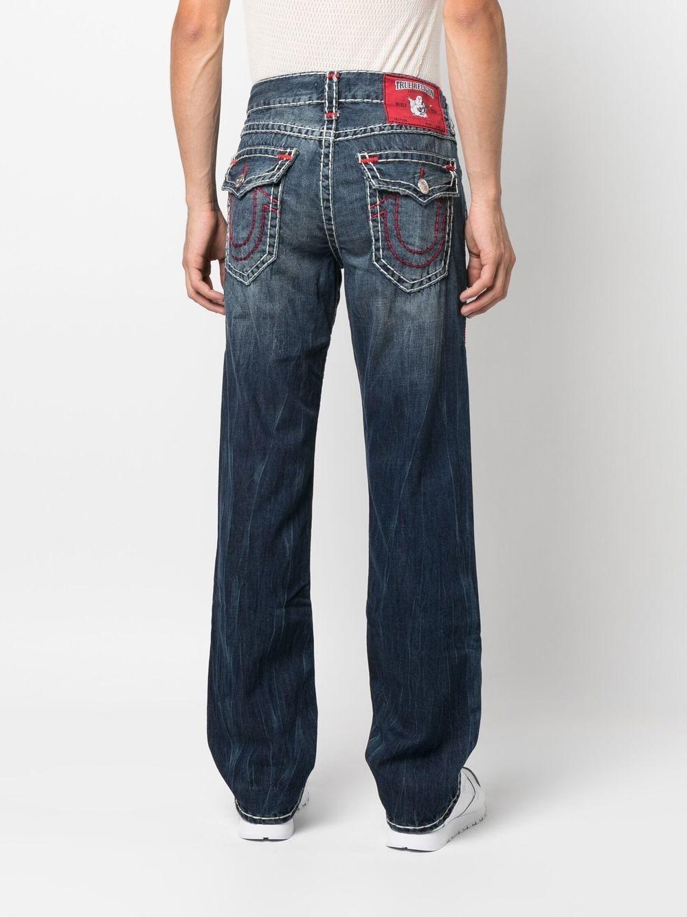 True Religion Ricky Straight-leg Jeans in Blue for Men | Lyst