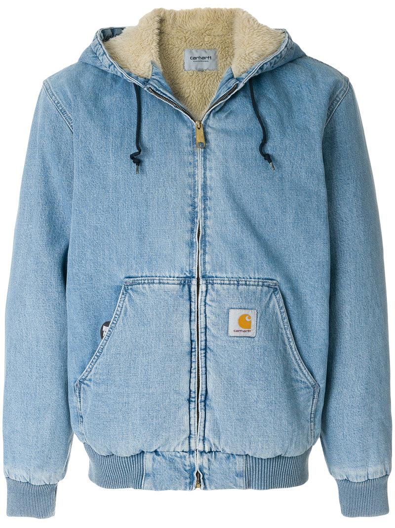 carhartt jean jacket mens