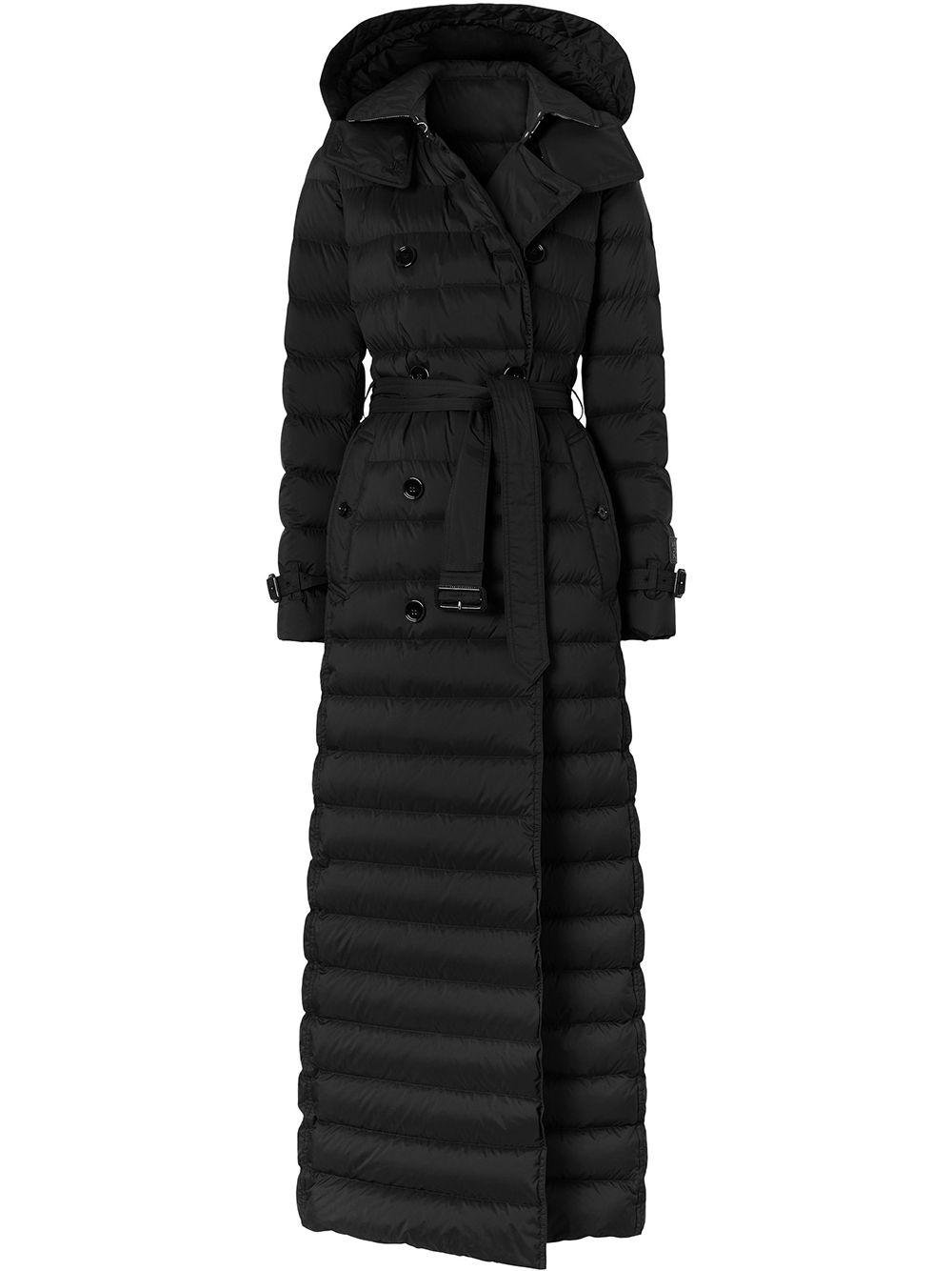 burberry maxi puffer coat