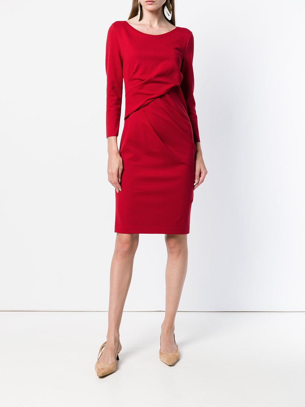 Emporio Armani Synthetic Ruched Fitted 