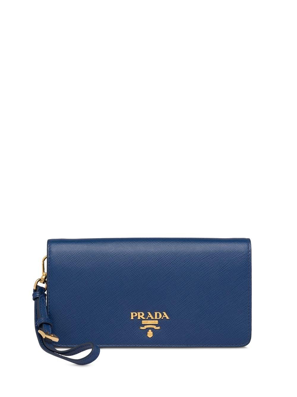 Prada Logo Plaque Mini Pouch 2025
