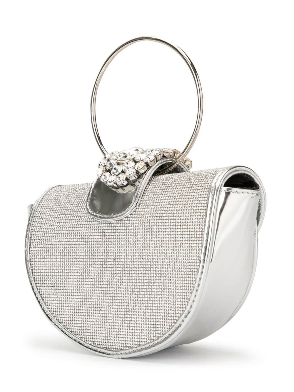 Gedebe Mini Brigitte Crystal Bag in Silver (Metallic) Lyst