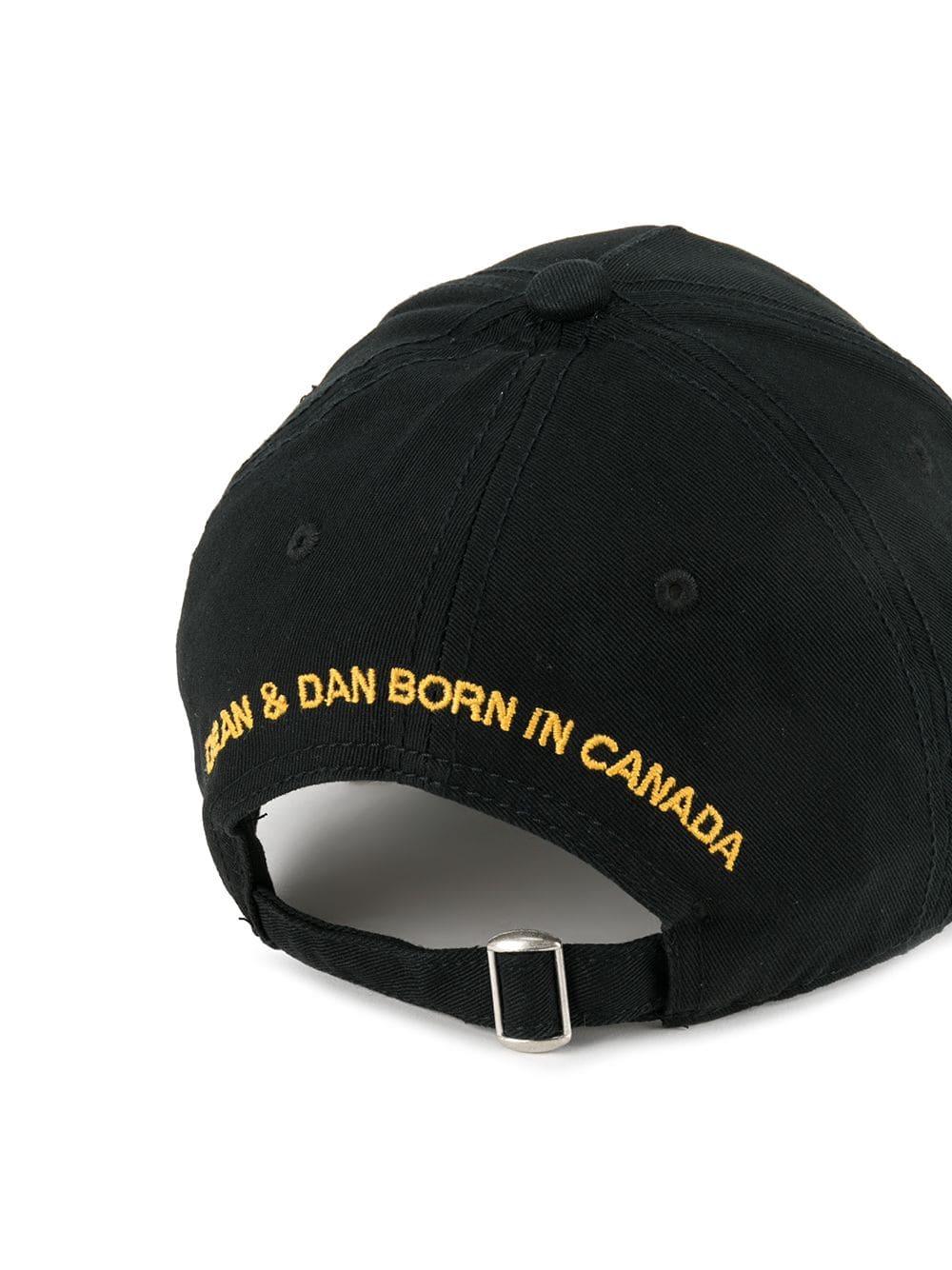 DSquared² Cotton Canadian Flag Baseball Cap in Nero (Black) for Men - Save  41% - Lyst