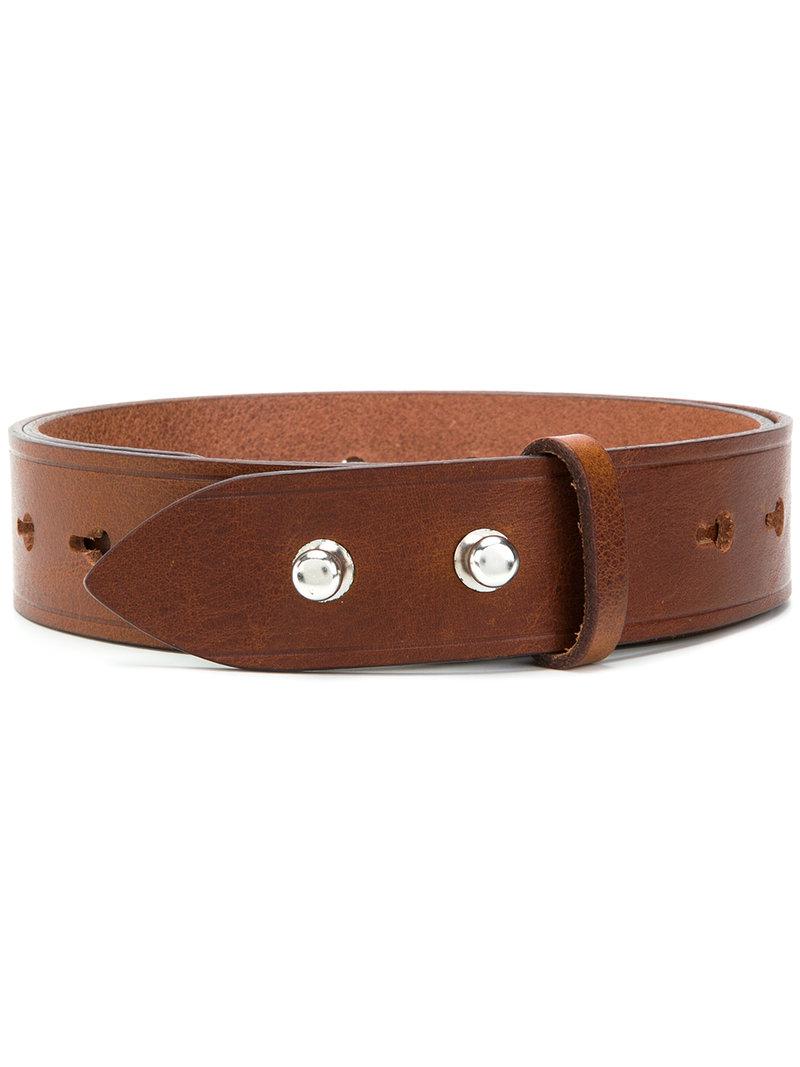 Isabel Marant Leather Marcia Belt in Brown | Lyst