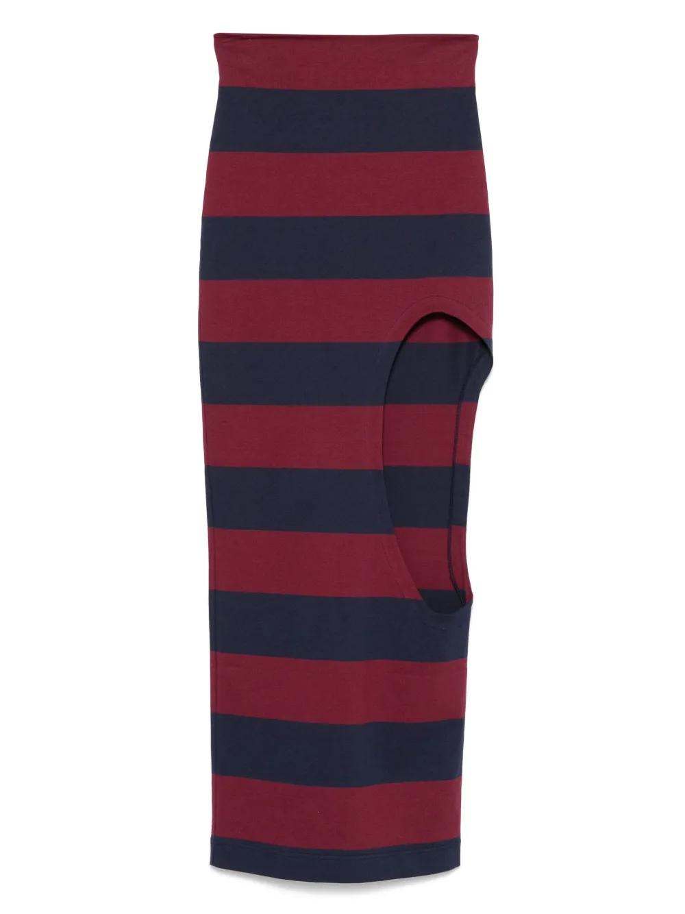 A.W.A.K.E. MODE スカート レッド プリーツ