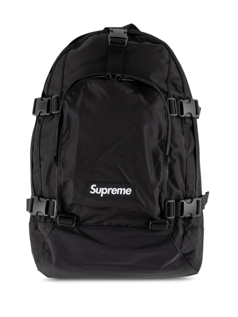 supreme logo backpack