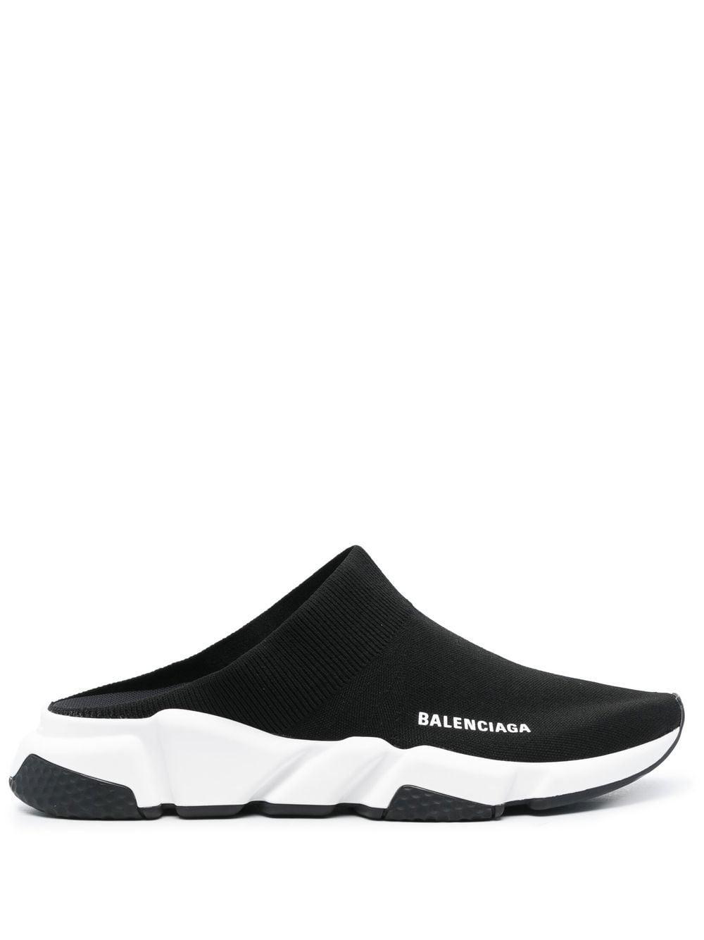 Balenciaga Speed Ml Slip-on Sneakers in Black for Men | Lyst