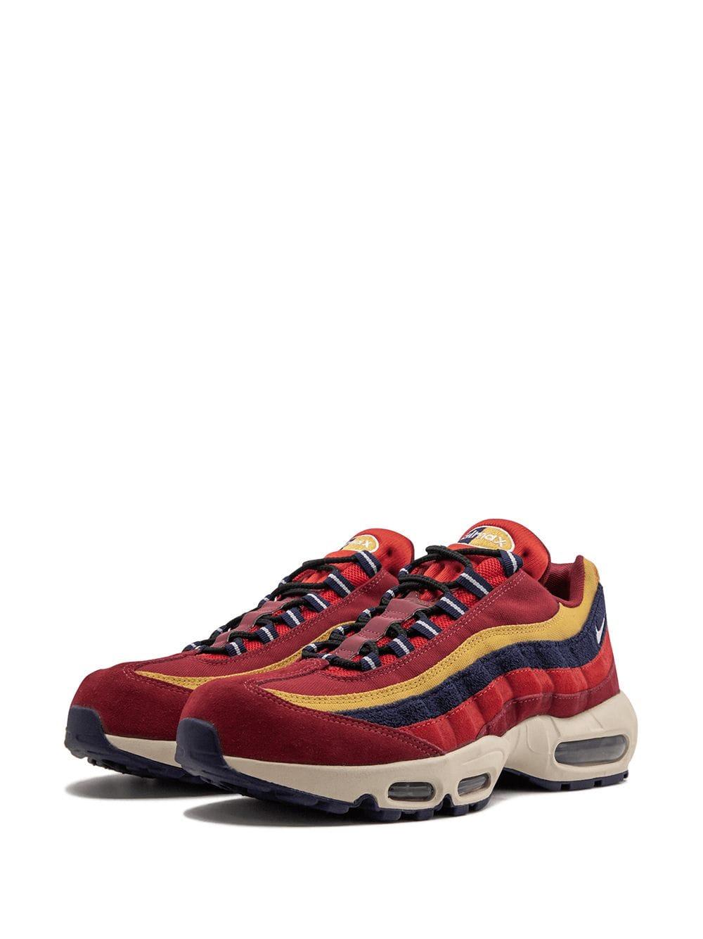 air max 95 red crush wheat gold