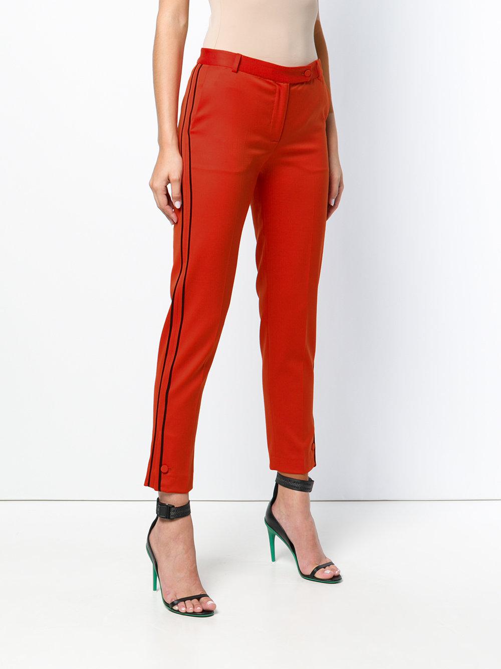 Styland Wool Cropped Tailored Suit Trousers - Lyst