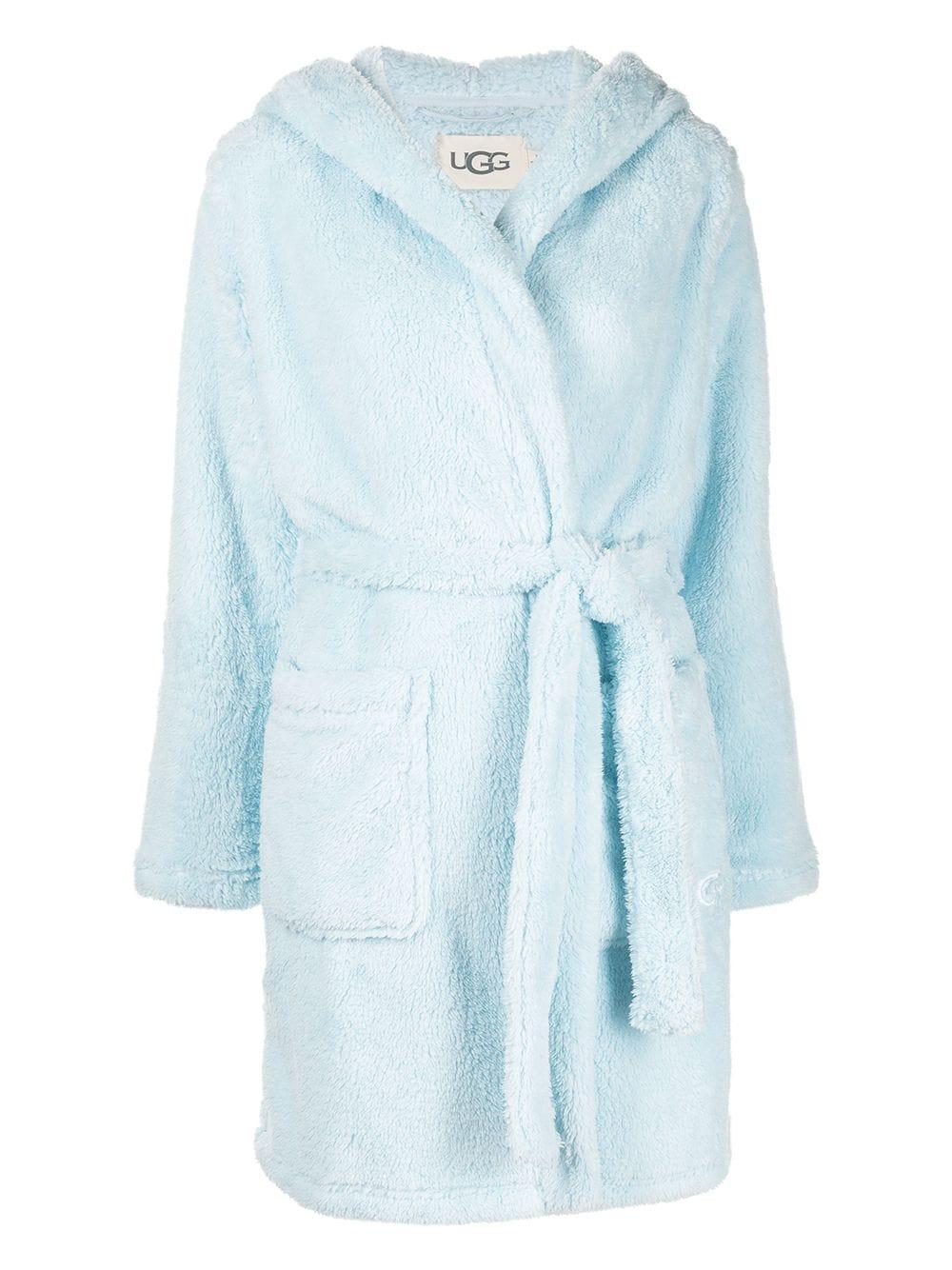 UGG Aarti Fleece Dressing Gown in Blue Lyst UK