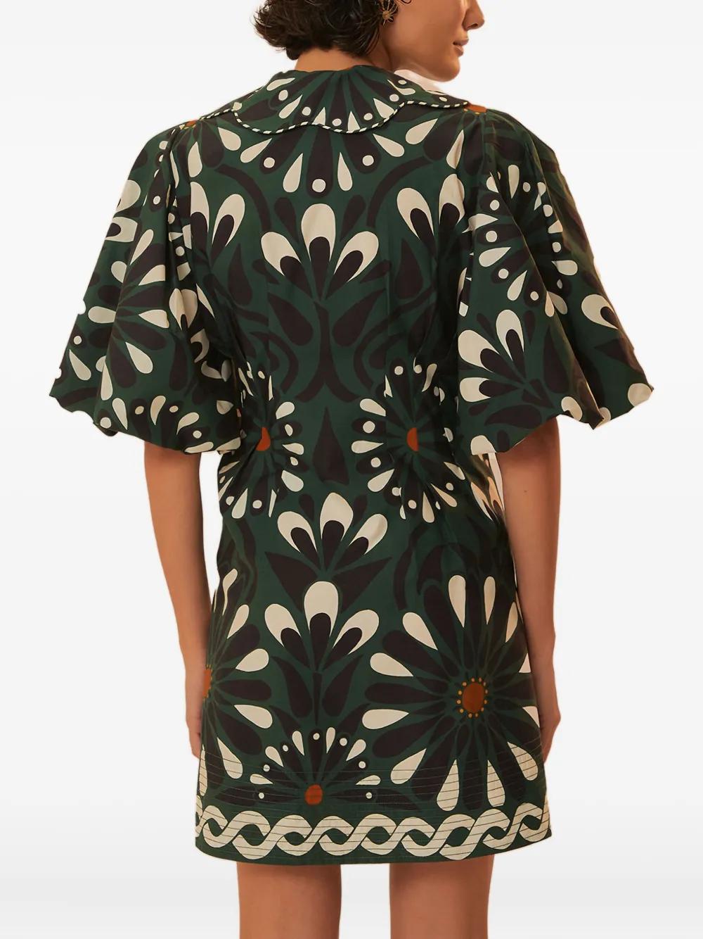 green emerald velvet dress Ayla Green Mini Dress main image 0