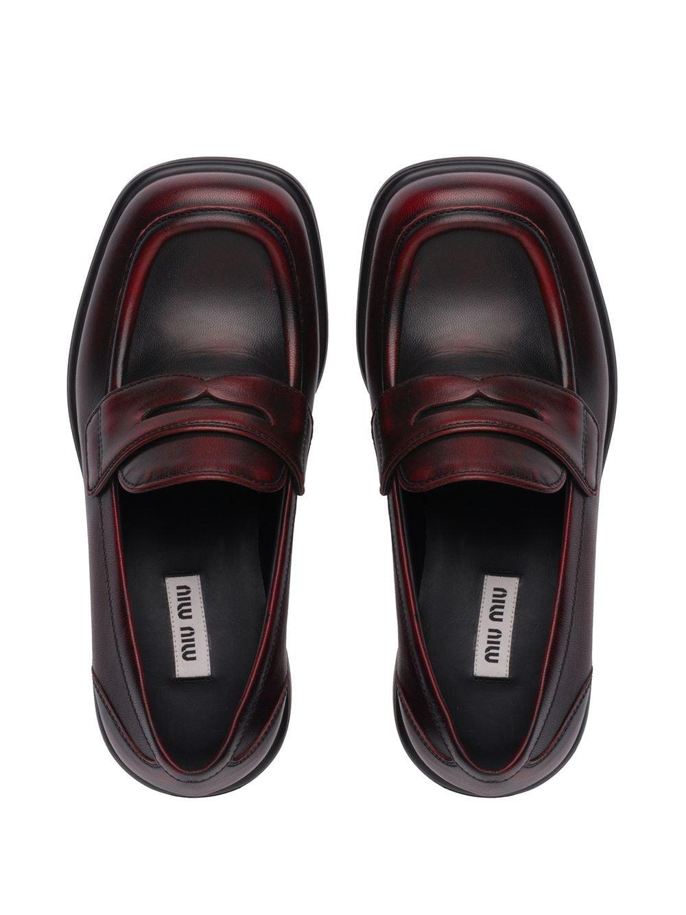 靴 MIU MIU Intrecciato Square toe 00's] 