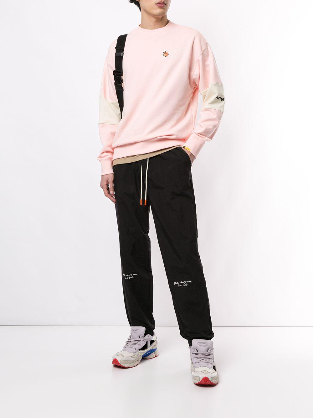 PUMA X Rdet Rabbit Print Sweatshirt in Pink for Men | Lyst