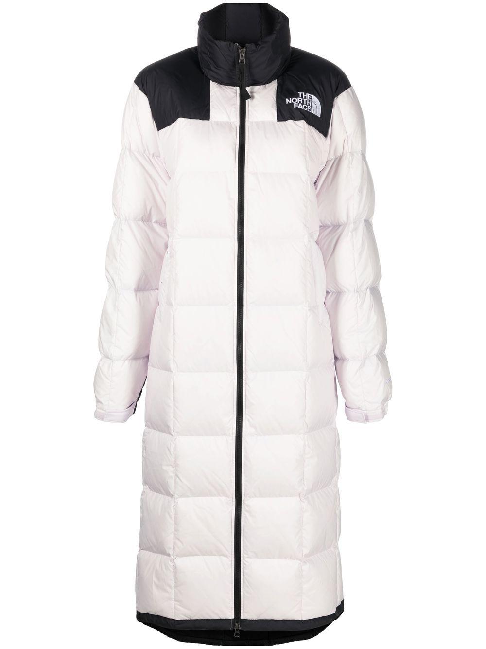 The North Face Lhotse Padded Coat in White | Lyst UK