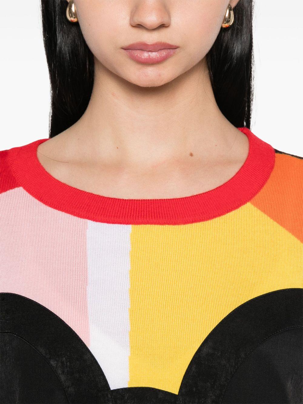 Alice + Olivia レディース レッド Gleeson Staceface セーター 