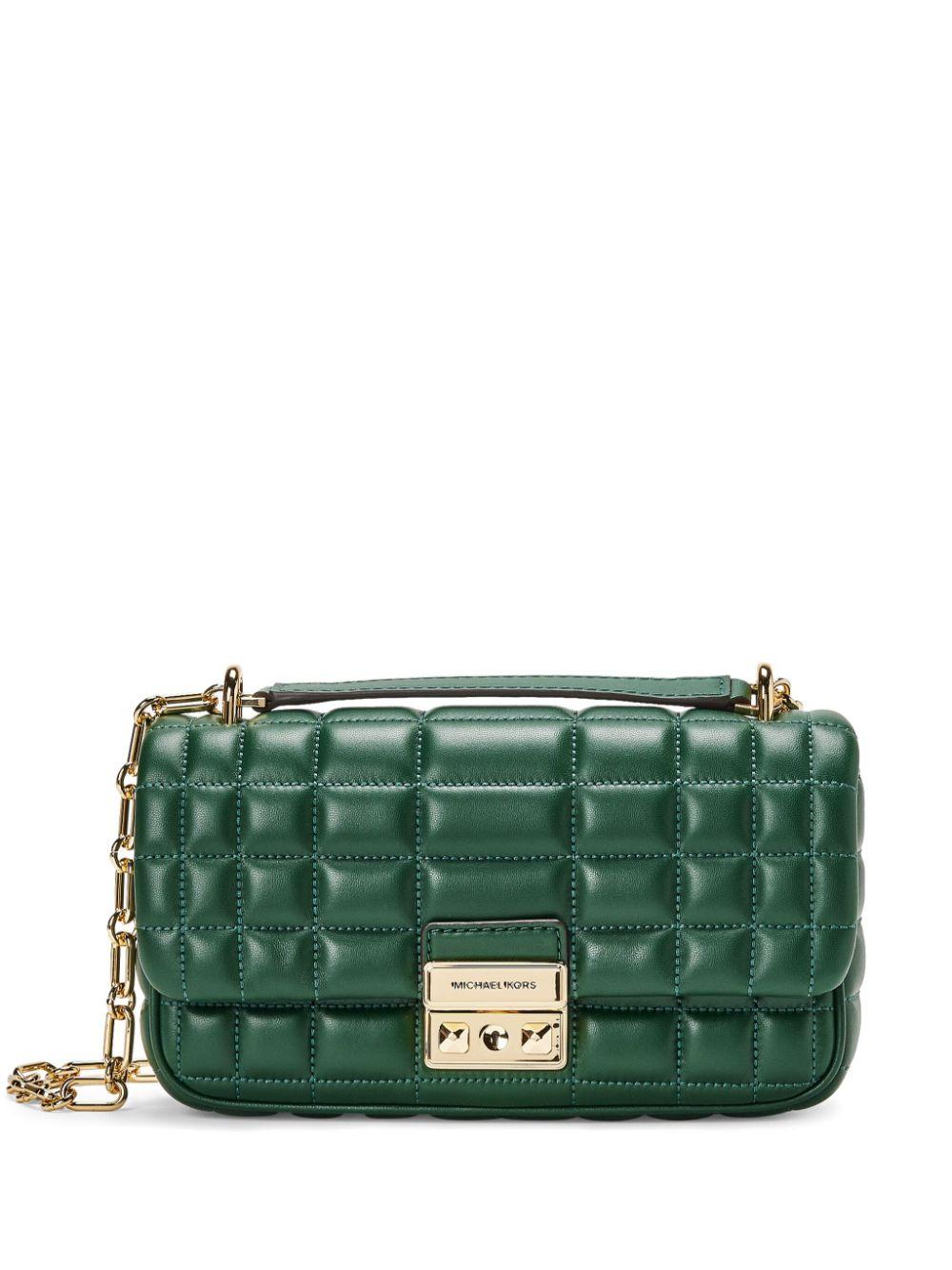 Michael Kors レディース グリーン Tribeca ショルダーバッグ S 