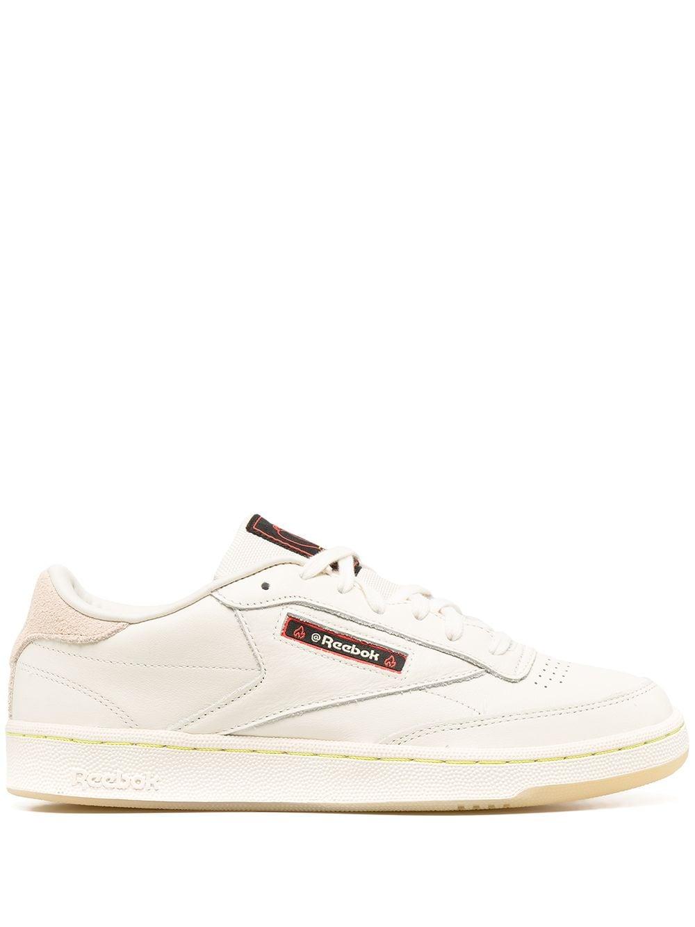 Reebok Leather Hot Ones Club C 85 Sneakers in White for Men - Lyst