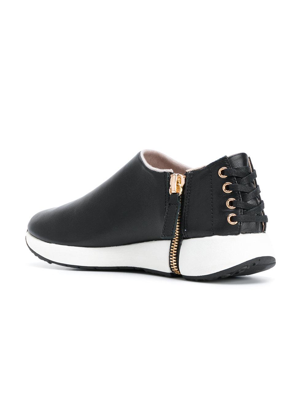 slip on sneakers with side zippers