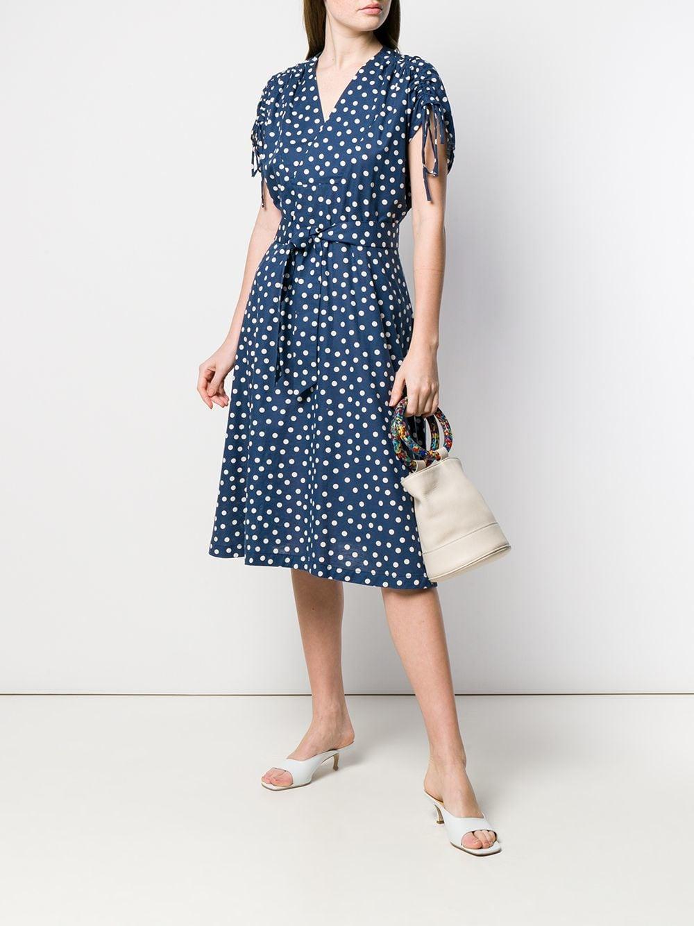 apc polka dot dress