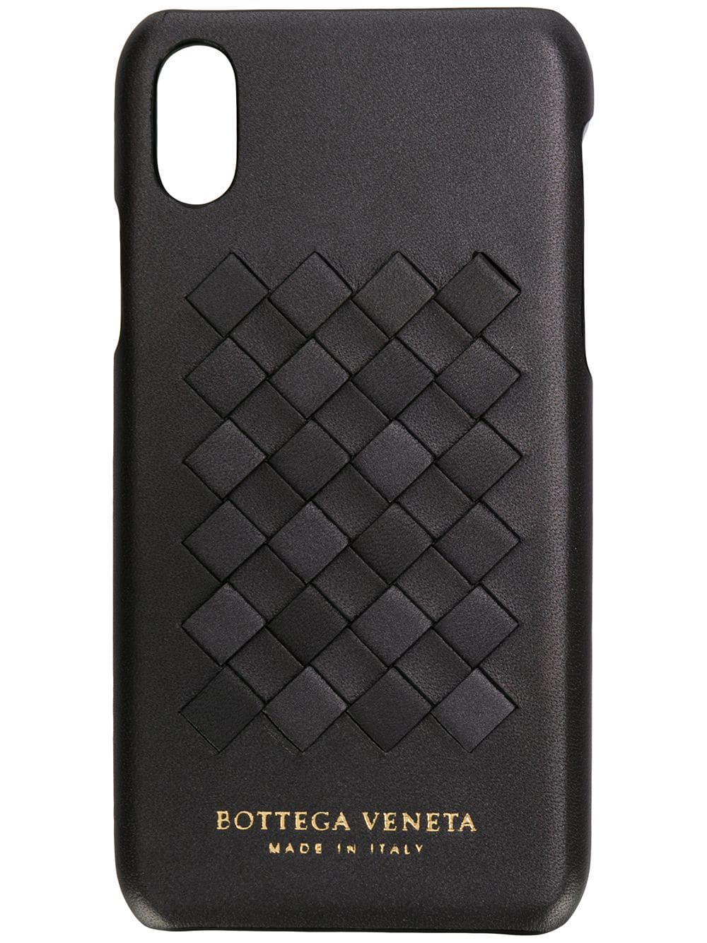 Bottega Veneta Woven Logo Iphone X Case in Gray