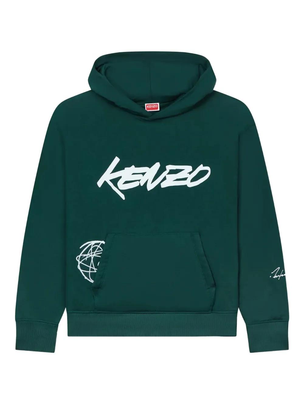 Yoox Kenzo Sweat Capuche KENZO Sweat-shirt Bleu Marine Homme YOOX