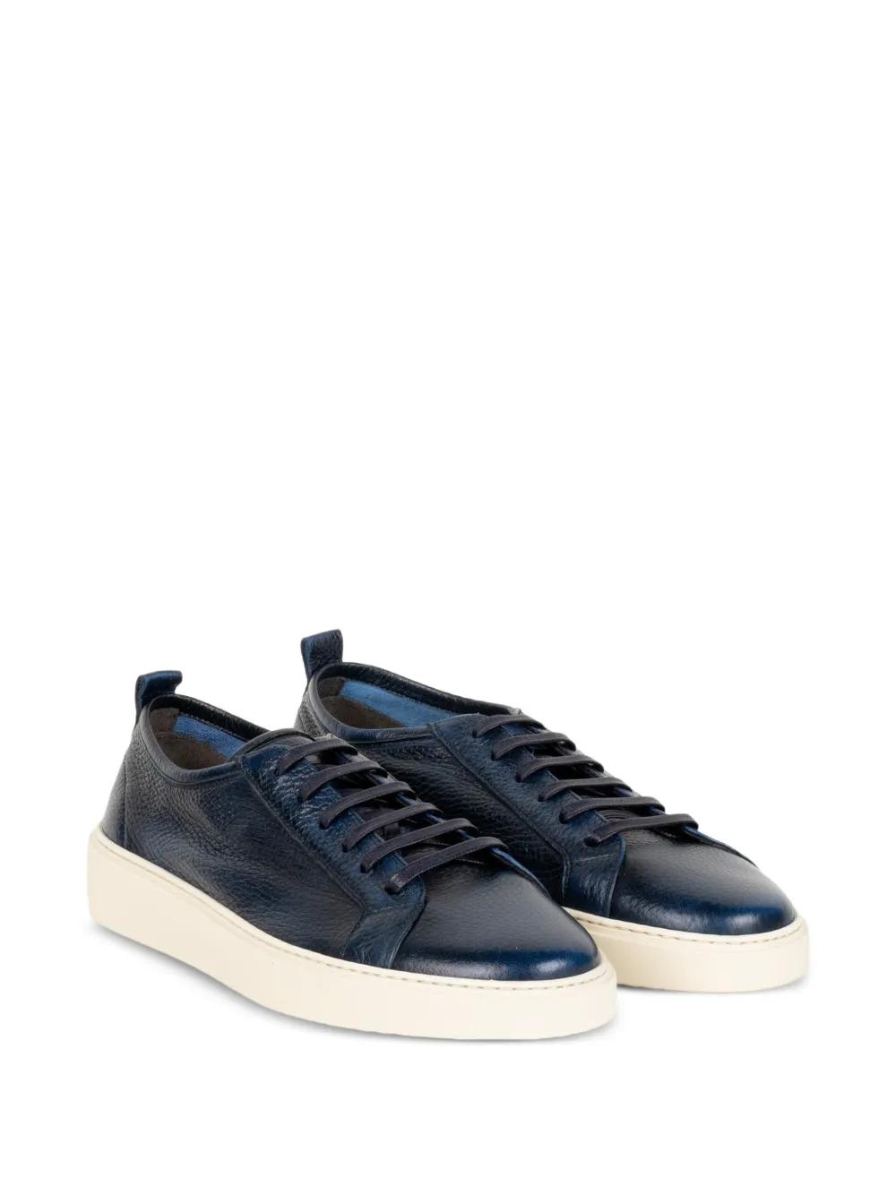 Neil Barrett Men Bolt Sneakers in Blue  ($559) Neil Barrett Sneakers for Men | Stylemi main image 2