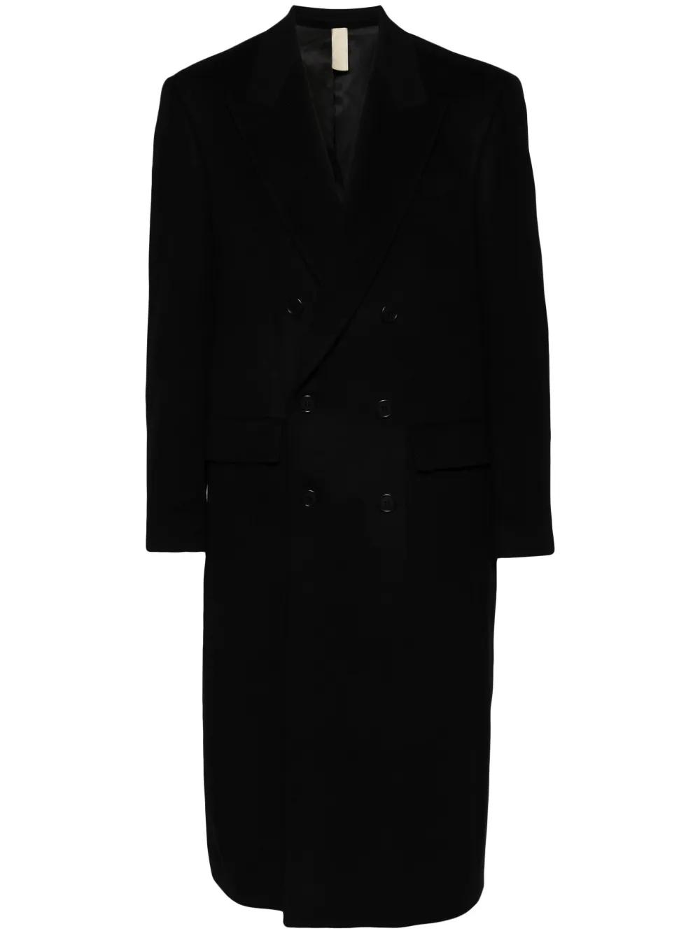 ジャケット・アウター Sunflower 23SS Long Double Chester Coat sunflower-designer-black-