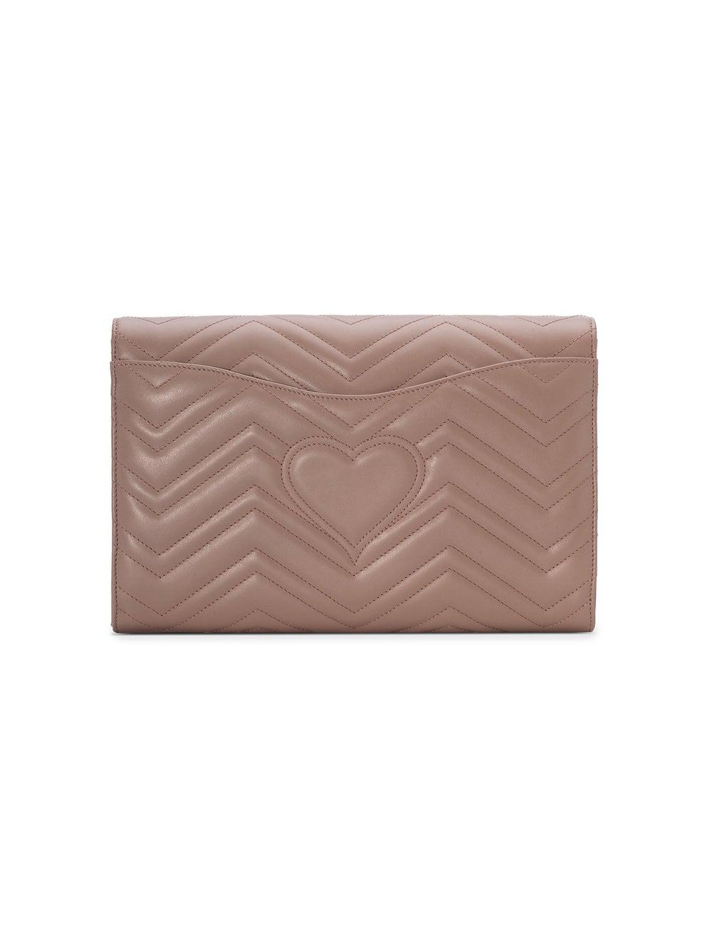 gucci marmont clutch pink