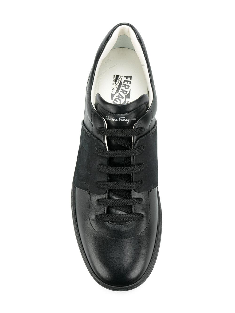 ferragamo black men's shoes