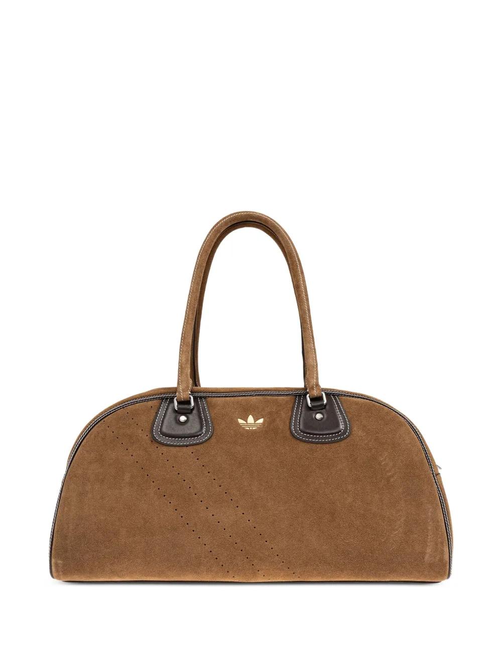 ★Adidas★ Original Logo Brown Brown Bag Leather Tote Bag Brown Adidas Originals Tote Bag - JD Sports Global