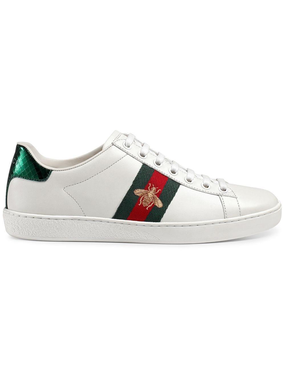 gucci white low top sneakers