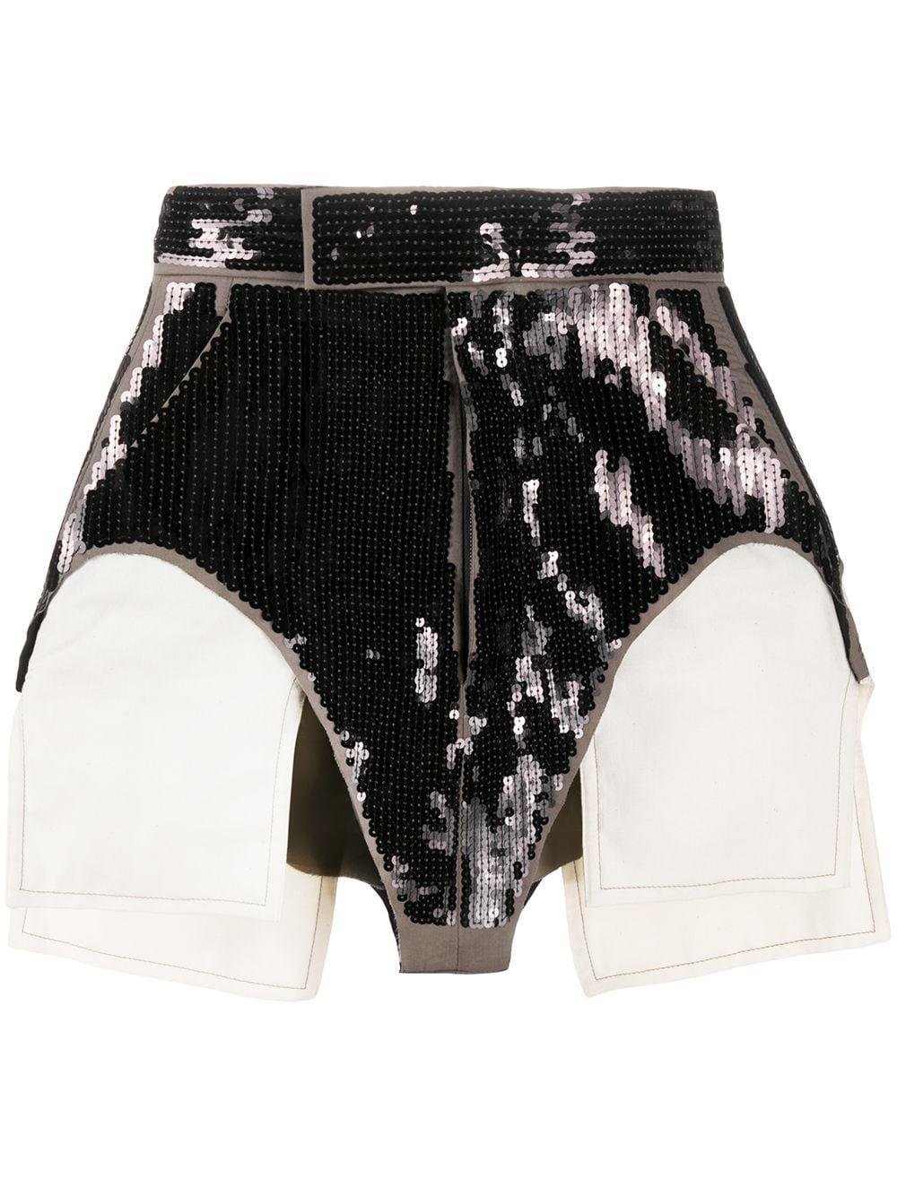 Rick Owens Exposed Pocket-bag Sequin 
