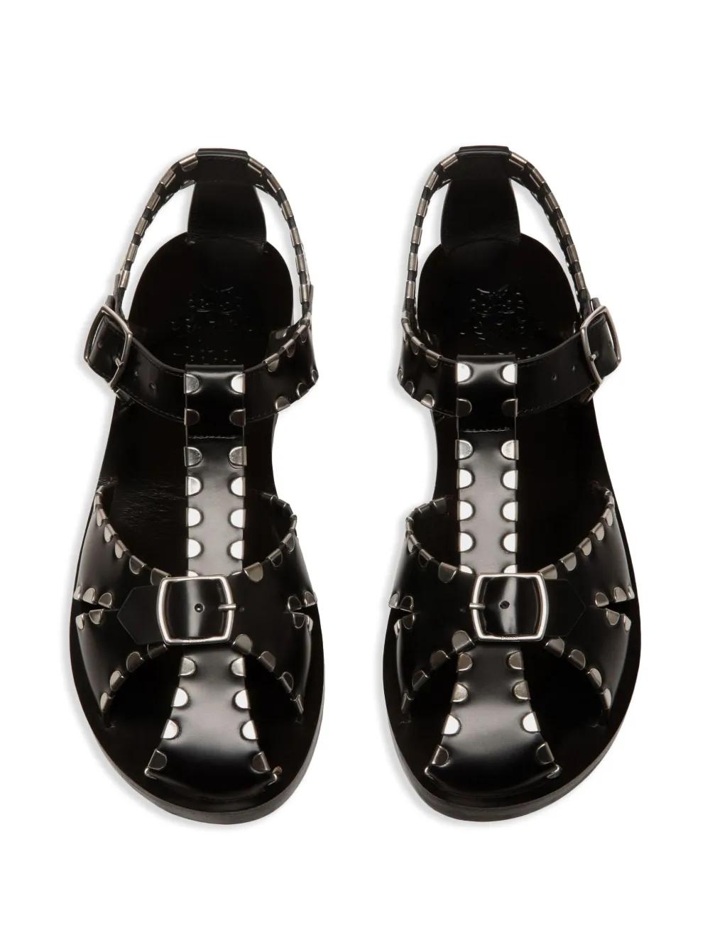 【BALLY】★送料関税込★Salis フラットサンダル レザー Bally Salis サンダル | ブラウン | FARFETCH JP