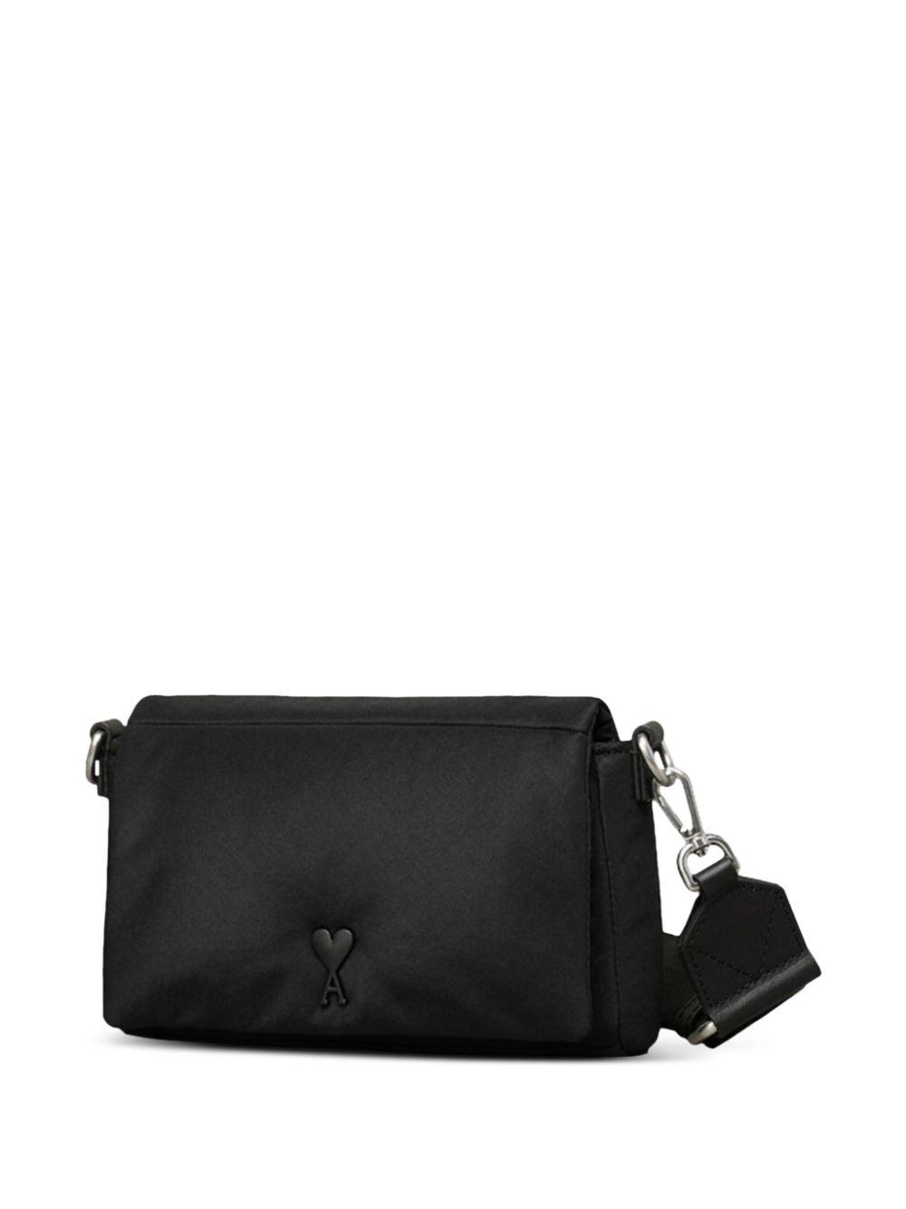 Ami Paris レディース ブラック Ami De Coeur ショルダーバッグ 